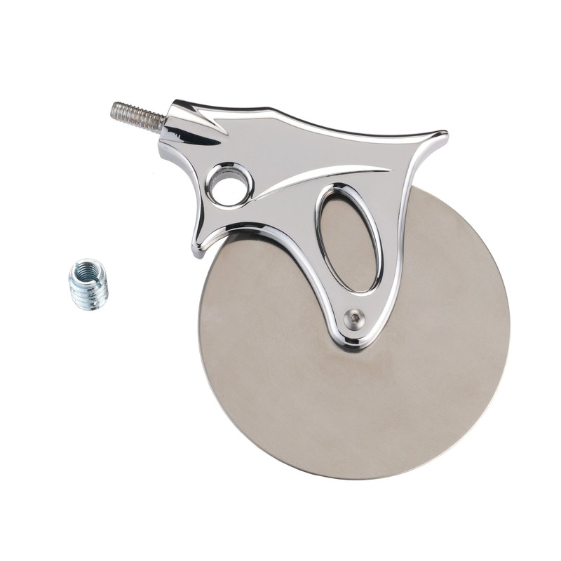 Pizza Cutter Turning Kit - Chrome - Size:4"